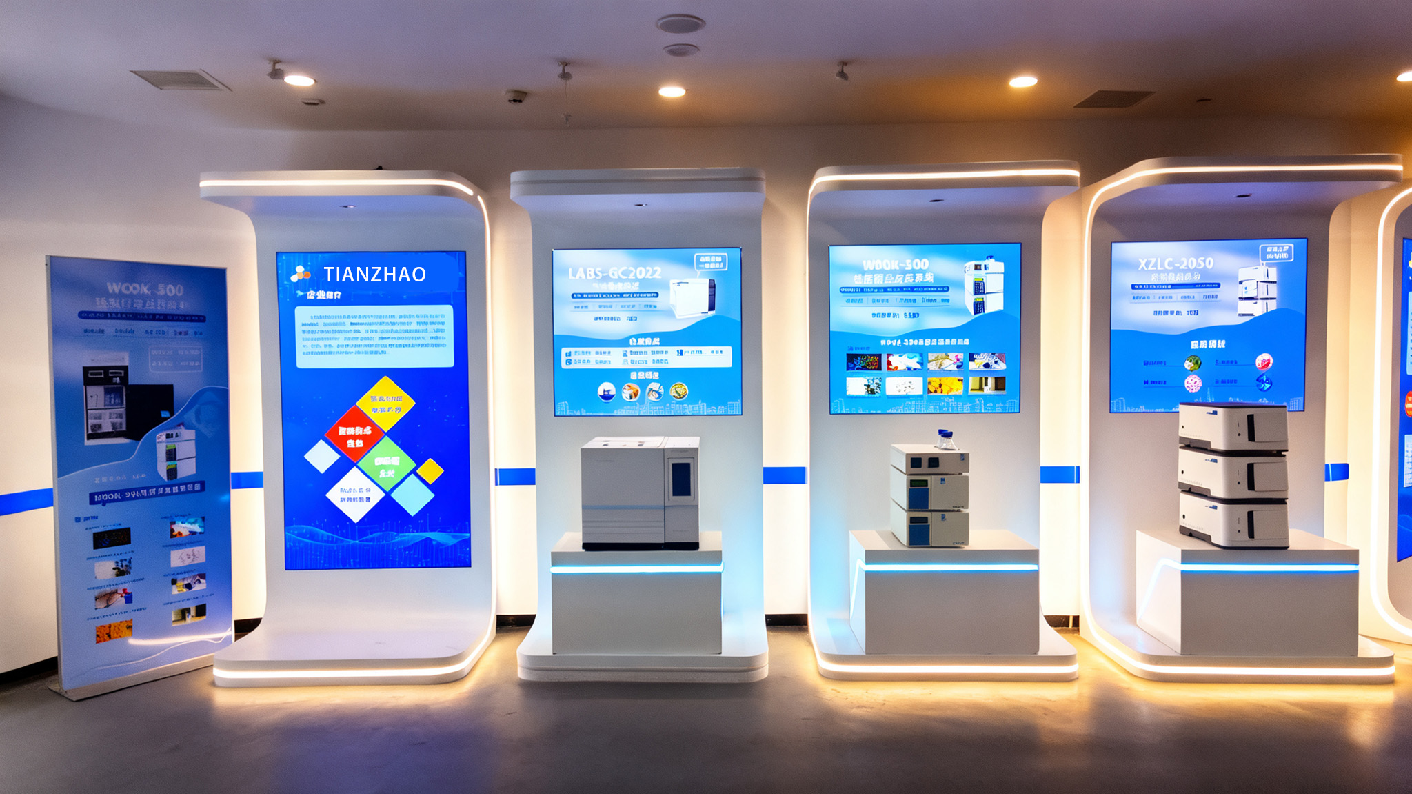 Showroom product presentation