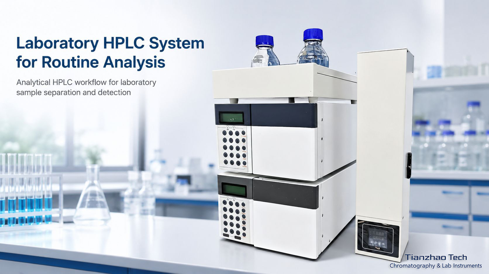 LC500 HPLC system for pharmaceutical QC laboratory methods