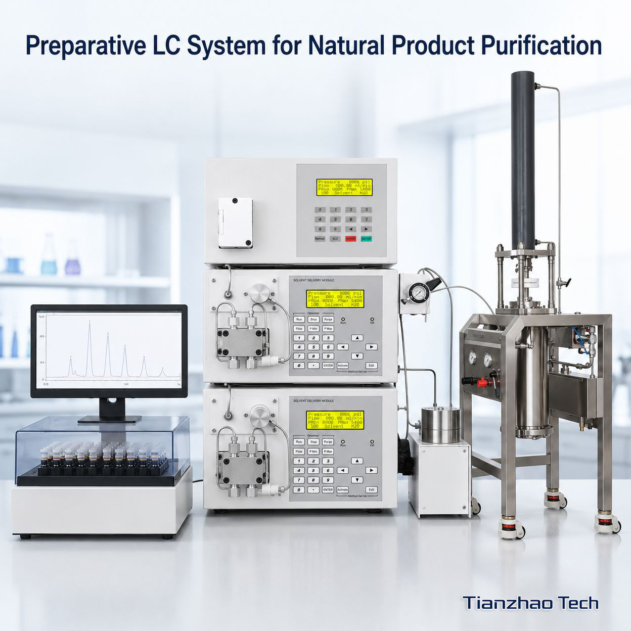 LC500P Dynamic Axial Preparative Chromatography System view 4
