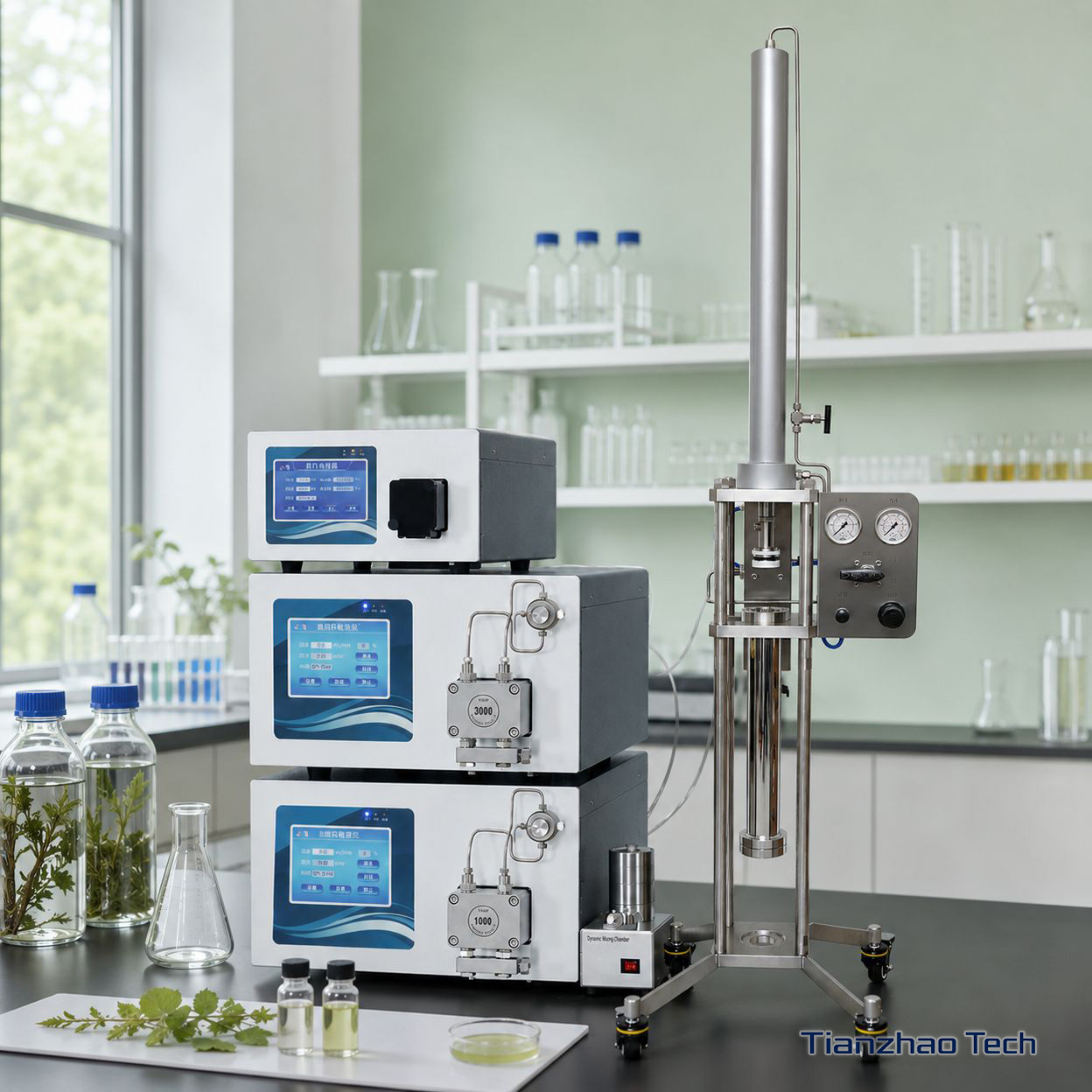 WOOK 8500 Dynamic Axial Preparative Chromatography System view 4